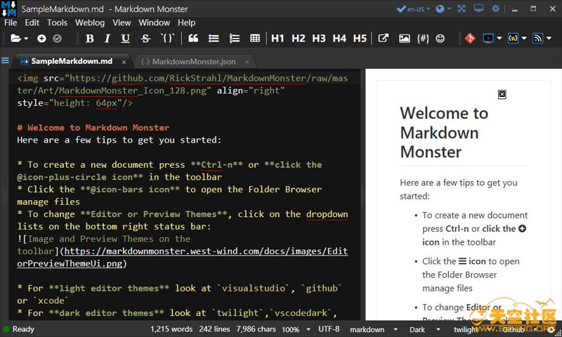 free for mac download Markdown Monster 3.0.0.25